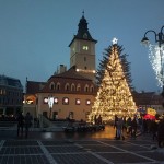 How did Romanian cities prepare for Christmas?